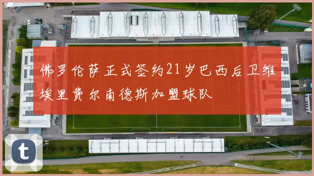 佛罗伦萨正式签约21岁巴西后卫维埃里费尔南德斯加盟球队